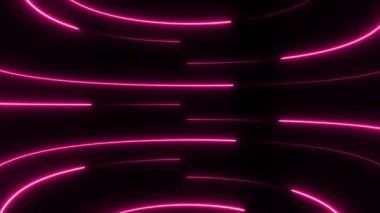 neon daireler soyut, tasarım vektörü arkaplanı