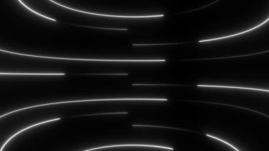 Parlak çizgiler ve noktalarla soyut arkaplan