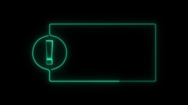 Siyah arkaplanda boş ilan panosu.