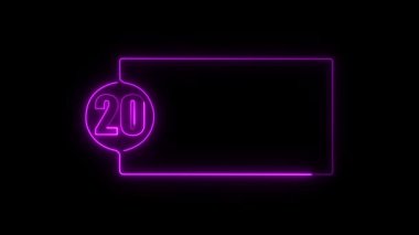 Neon ışıkları altında 218 numara.