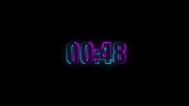 Neon biçiminde 3D görüntüleme numarası 4