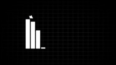 Beyaz arkaplanda vektör grafik simgesi
