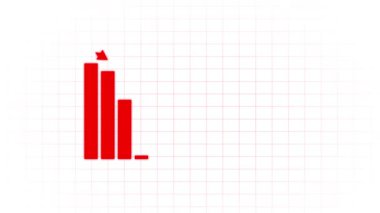 kırmızı grafikli grafik