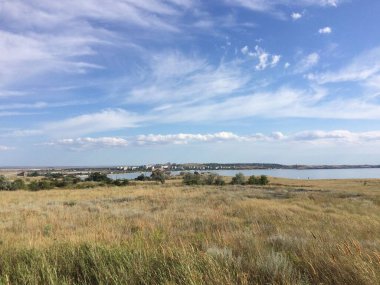 İsrail Eyaleti Adası 'nın manzarası.