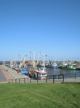 Accumersiel Limanı, Dornum, Kuzey Denizi, Dornumersiel, Doğu Frizya, Aşağı Saksonya, Almanya