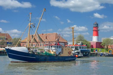 Buesum Balıkçılık Limanı, Kuzey Denizi, Kuzey Frizya, Almanya