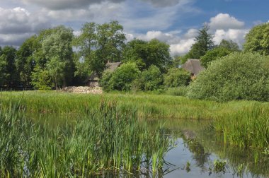 Almanya 'nın kuzeyinde Schleswig-Holstein eyâletinde, Schoenwalde am Bungsberg, Holstein eyâletinde doğa keşfi alanı