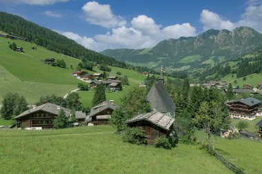 Alpbachtal 'da iç alpbach, Tirol, Avusturya