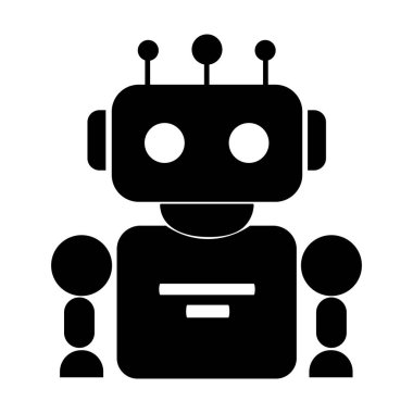 Robot Teknoloji Makinesi Yapay Otomatik Robot Fütüristik Cihaz Siber İnsansı