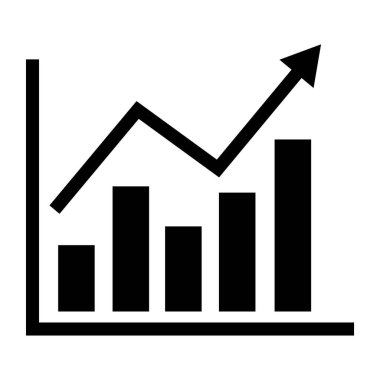 Büyüme Grafiği İstatistik Geliştirme Analitik İş Çubuğu Okunu Artır