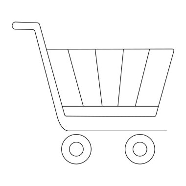 Alışveriş Arabası Alışveriş Mağazası Satın Alma Trolley Alışveriş Sepeti Satış Sepeti Pazarlama Simgesi