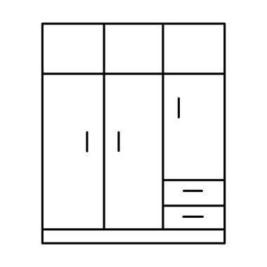 Dolap Dolabı Mobilya Deposu İç Yatak Odası Dolap Simgesi