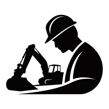 İnşaat İşçisi Kazı Makinesi Mühendislik Kask Endüstrisi Sitesi
