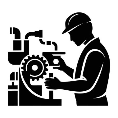 Endüstriyel İşçi Makine Fabrikası Mühendis Vites Mekanik Üretim Bakım Atölyesi