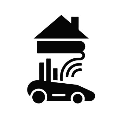 Akıllı Ev Otomobili Bağlantısı Kablosuz Otomatik Teknoloji Hareketlilik Dijital Ağı