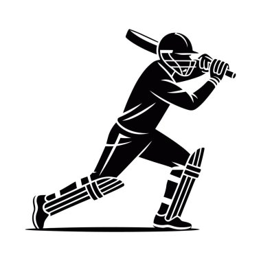 Kriket oyuncusu Bat Sport Sporcusu Miğfer Oyun Vuruş Yarışması Üniforması