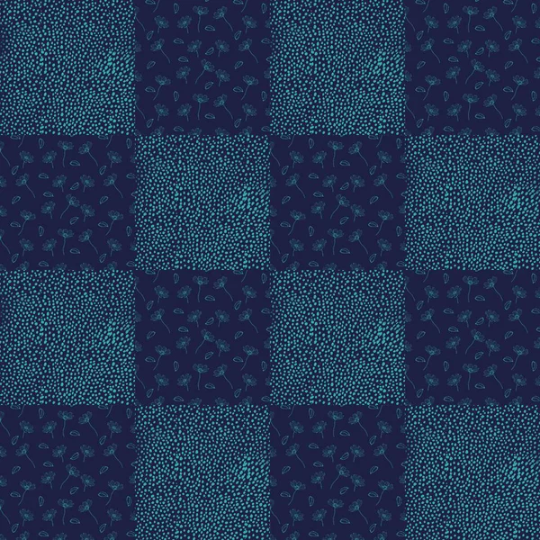   Dekoratif desensiz çiçek ve nokta tasarımı