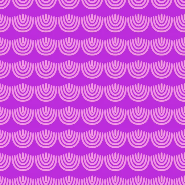   Neon Retro Dalga Kusursuz Desen