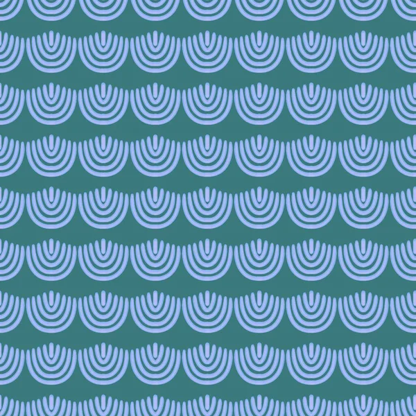   Oyuncu Eğrisi Şekilleri Retro Deseni