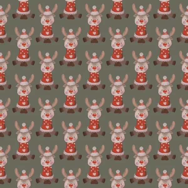   Geyik şenliğinde kusursuz desen