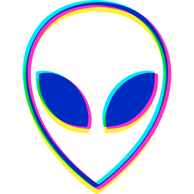 Şirin Uzaylı Karakteri Çizimi: 124Komik Dünya Dışı Yaratıklar Çizgisi: 124- Bilim kurgu Doodle Sanatı