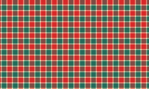 Noel arkaplanı Tartan Kırmızı ve Yeşil, kusursuz ekose desenli arka plan
