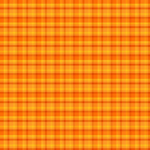 Turuncu Ekose Desenli Arkaplan, Sonbahar ve Tatil Tasarımı İçin Sıcak Damalı Kumaş Deseni