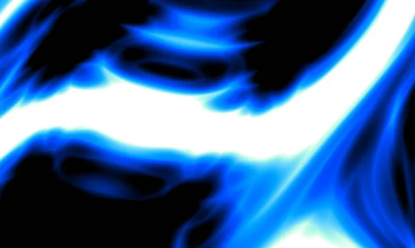 Mavi Neon Işık Akımı Arkaplanı, Gelecekçi Soyut Enerji Dalgası