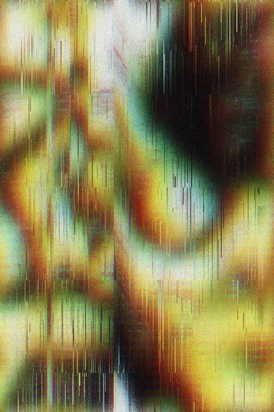 Soyut Glitch Arkaplanı, Dijital Bozuk Doku