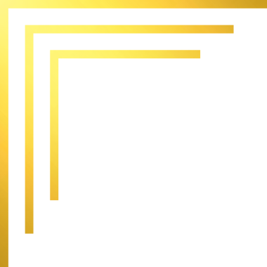 Minimum altın köşeli çerçeve arka plan, lüks altın sınır