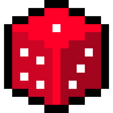 Kırmızı Piksel Dice Simgesi, Kumar nesneleri, Zar Oyunu