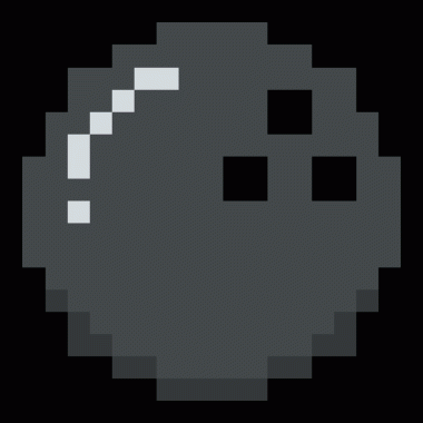 Bowling topu ikonu, Pikselli Bowling Topu