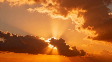 Güzel gün batımı arkaplanı