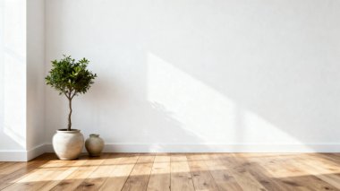 boş ahşap zemin ve pencere