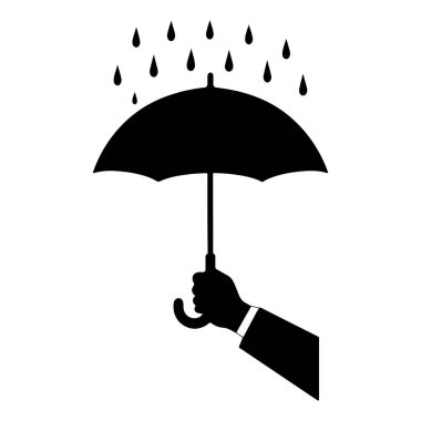 Teal tepe örtüsü düşen yağmura karşı yüksek tuttu