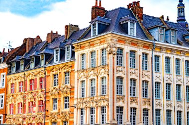 Lille Fransız şehri Fransa 'nın merkezindeki hauts de France.