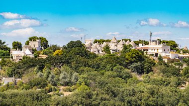 Locorotondo city of Puglia in south Italy