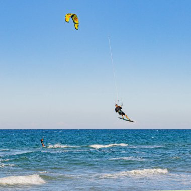 Yaz denizinde uçurtma