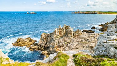 Crozon yarımadasında Toulgouet ve camaret Güney Fransa Britanya