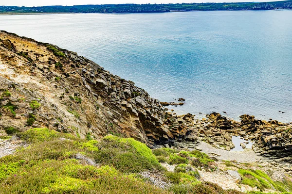 Fransız Finistere 'deki Brittany Crozon Atlantik Okyanusu' na yakın.