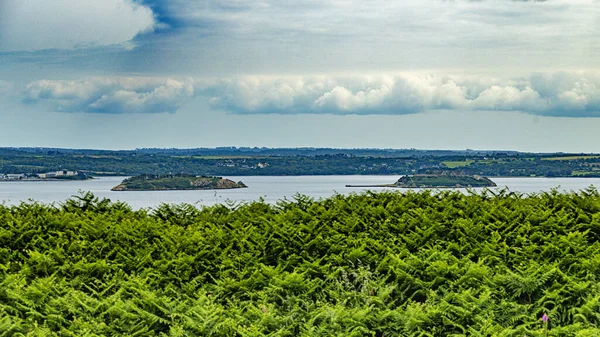 Fransız Finistere 'deki Brittany Crozon Atlantik Okyanusu' na yakın.