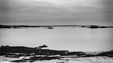 Kuzey Britanya 'daki Saint Malo Fransız Okyanusu ve Kanal Denizi