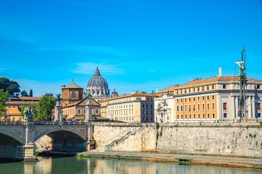 Roma, İtalya - Haziran 21, 2 0 17: 00 St. Peter Bazilikası, Roma, İtalya