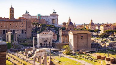 İtalya Roma caddelerinin ve anıtlarının başkenti