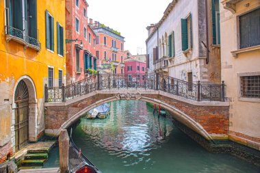 Venedik Kanalları İtalya 'daki anıtlar ve şehir