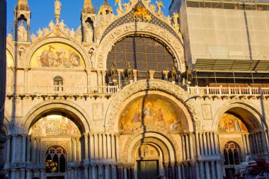 Venezia Venedik Şehri anıtları ve İtalya Kanalı