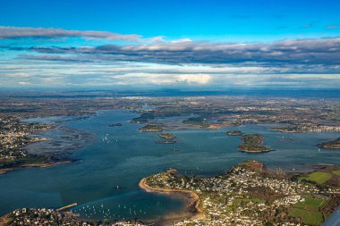 Atlantik Okyanusu 'ndaki Atlantik kıyı şeridi ve ada