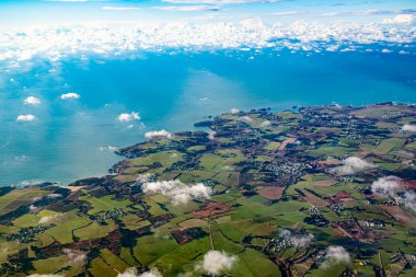 Atlantik Okyanusu 'ndaki Atlantik kıyı şeridi ve ada