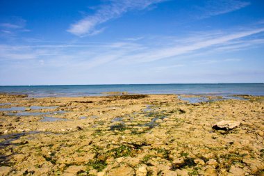 Fransız Atlantik Okyanusu 'ndaki Oleron Adası
