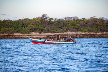 Tanzanya 'nın güzel manzarası ve gölgeleri 